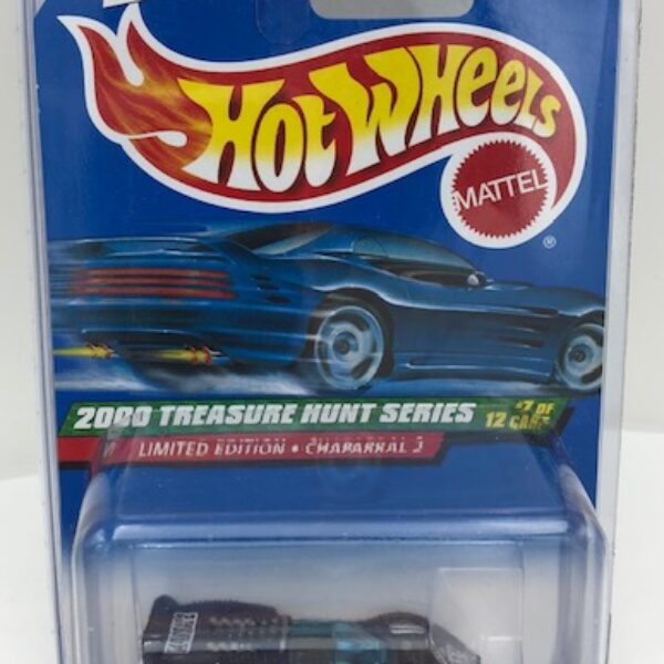 2000 Treasure Hunt Series by HOT Wheels Collector No.55 Limited Edition CHAPARRAL 2 NIB.